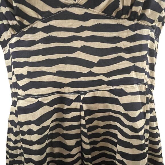 Jack ~ Navy and Cream Dress ~ Fully Lined ~ size M ~ NWT - Picture 2 of 10